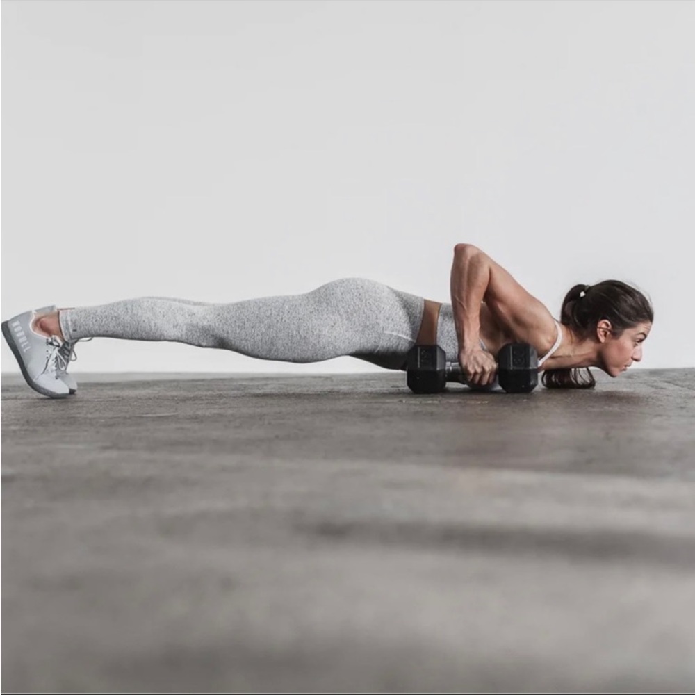 Nobull gray workout tights